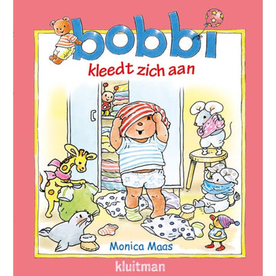 Kluitman bobbi kleed zich aan