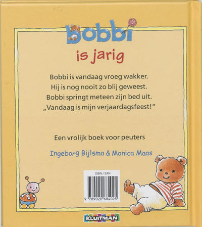 Uitgeverij kluitman bobbi is jarig