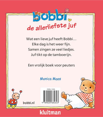 Uitgeverij kluitman bobbi de allerliefste juf. 2+
