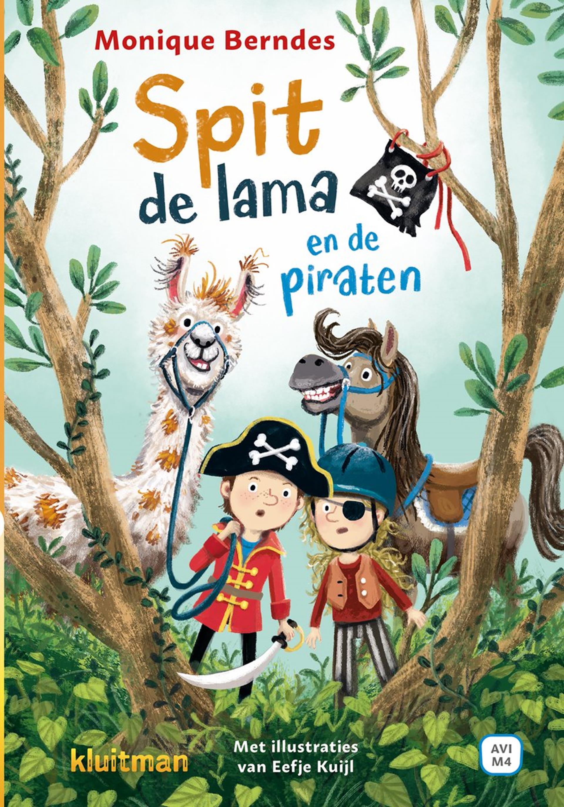 Kluitman spit de lama en de piraten