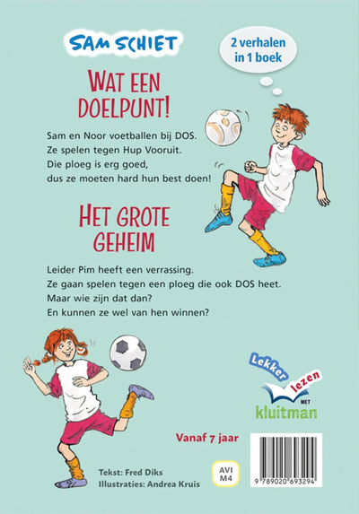 Kluitman sam schiet wat een doelpunt!