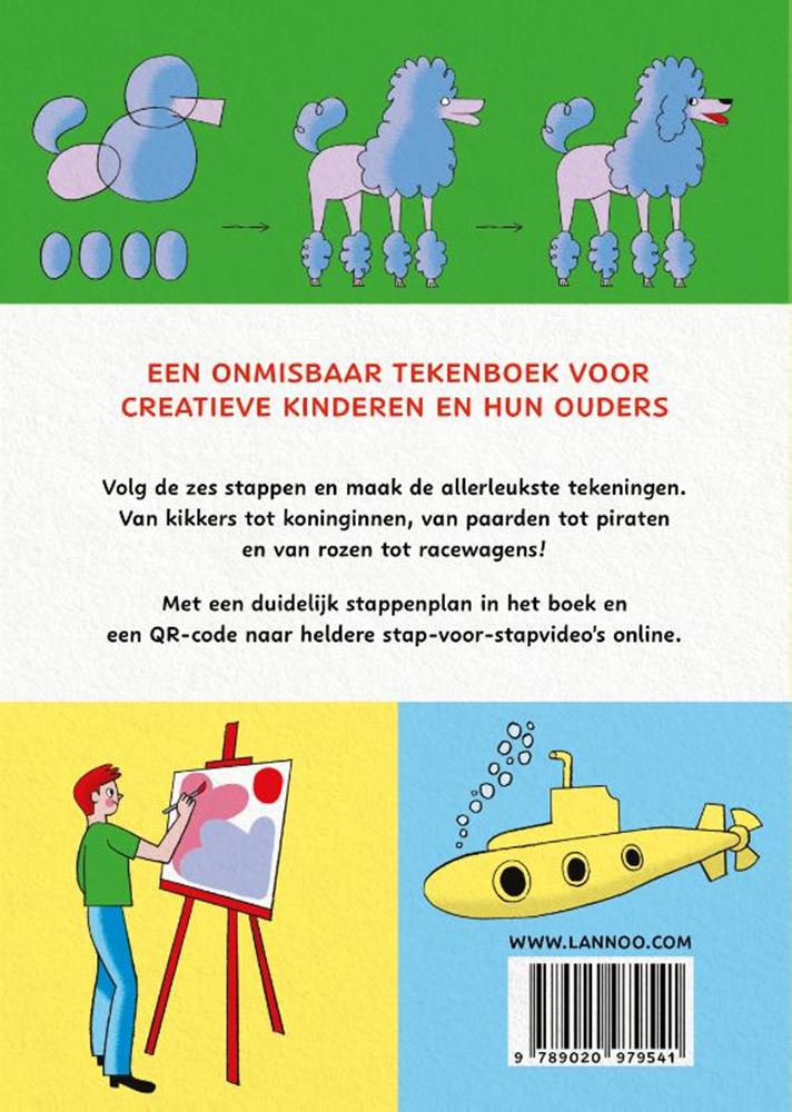Kleurboek: ik leer tekenen 6+