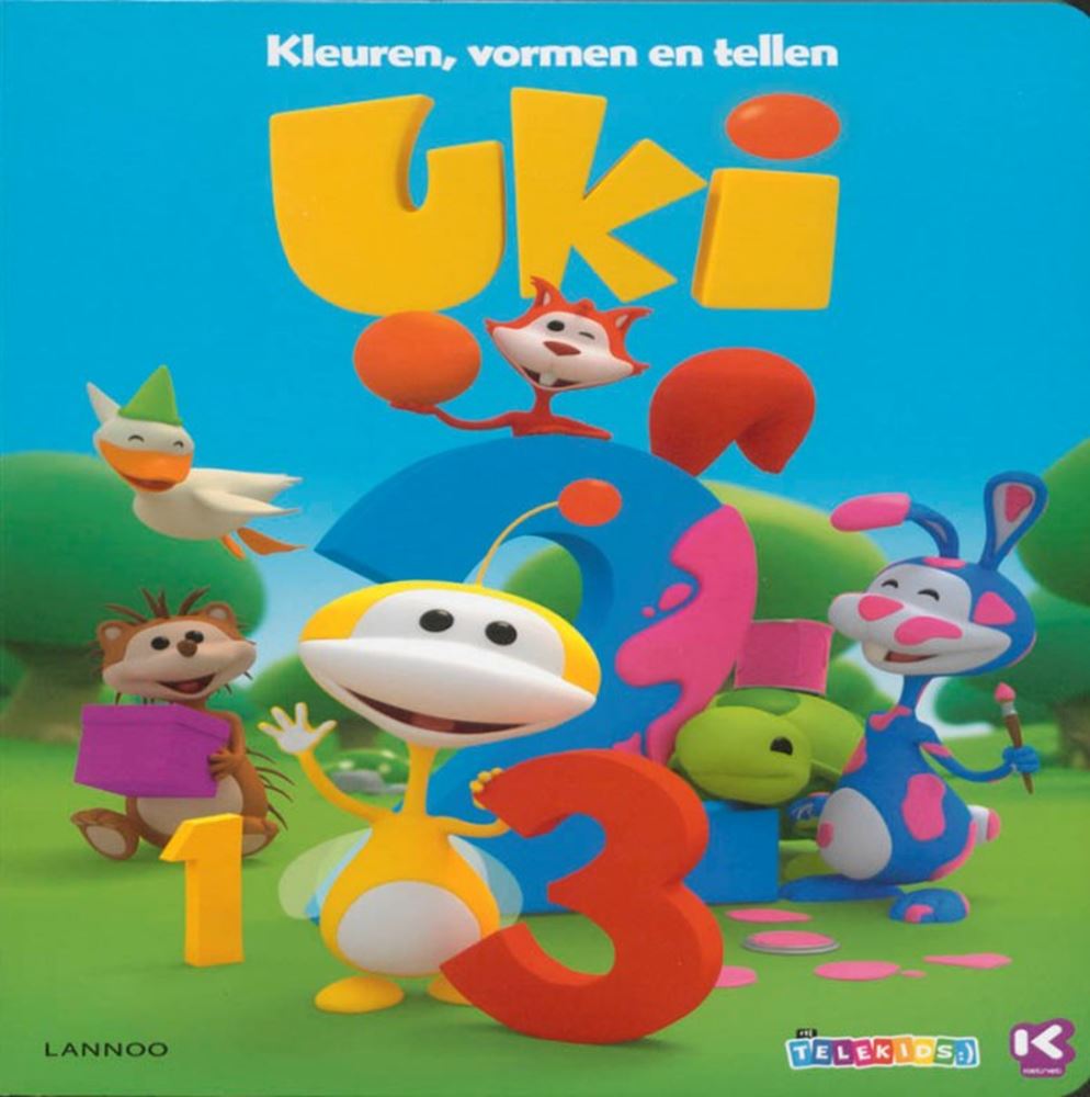 Uki: kleuren, vormen en tellen. 2+