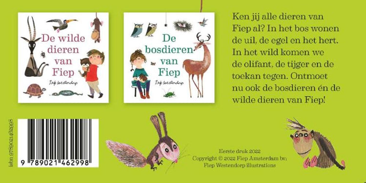 Uitdeelboekjes van fiep westendorp. 2+