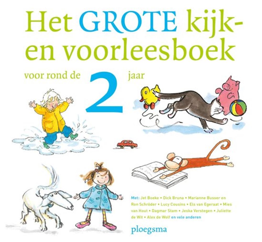 Grote voorleesboek voor rond de 2 jaar