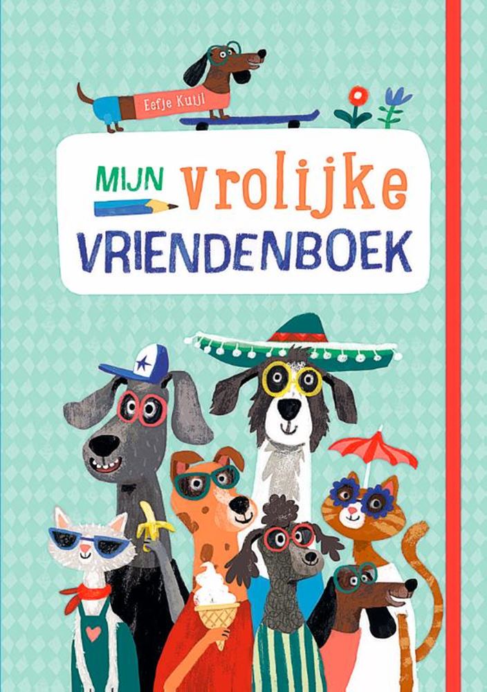Merkloos sans marque mijn vrolijke vriendenboek 6+