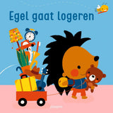 Egel gaat logeren. kartonboek. 2+ - afbeelding 1