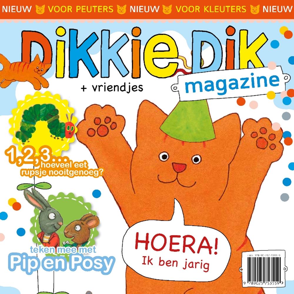 Dikkie dik-magazine: feest! 2+