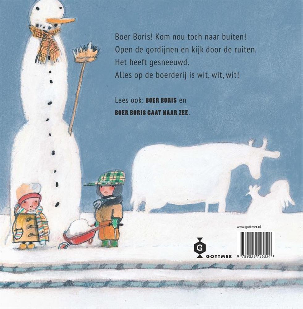 Gottmer uitgevers groep boer boris in de sneeuw. 3+