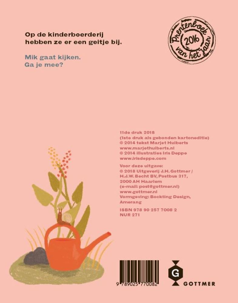 Gottmer uitgevers groep we hebben er een geitje bij!