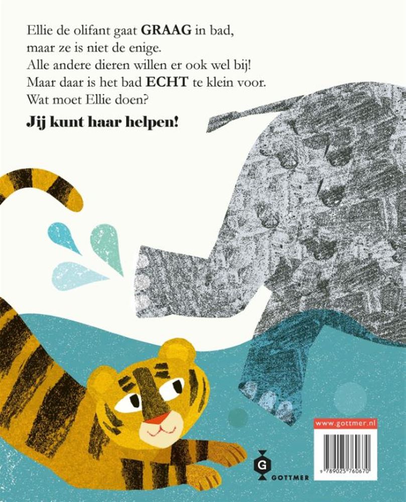 Gottmer uitgevers groep en nu mijn bad uit! kartonboekje. 3+