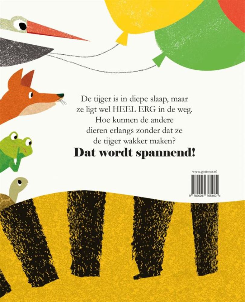Gottmer uitgevers groep ssst! de tijger slaapt
