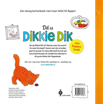 Gottmer uitgevers groep flapjesboek: dit is dikkie dik. 2+
