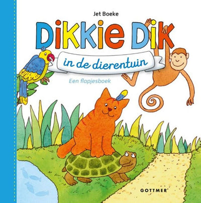 Gottmer uitgevers groep flapjesboek: dikkie dik in de dierentuin