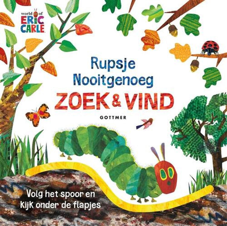 Gottmer uitgevers groep rupsje nooitgenoeg, zoek en vind