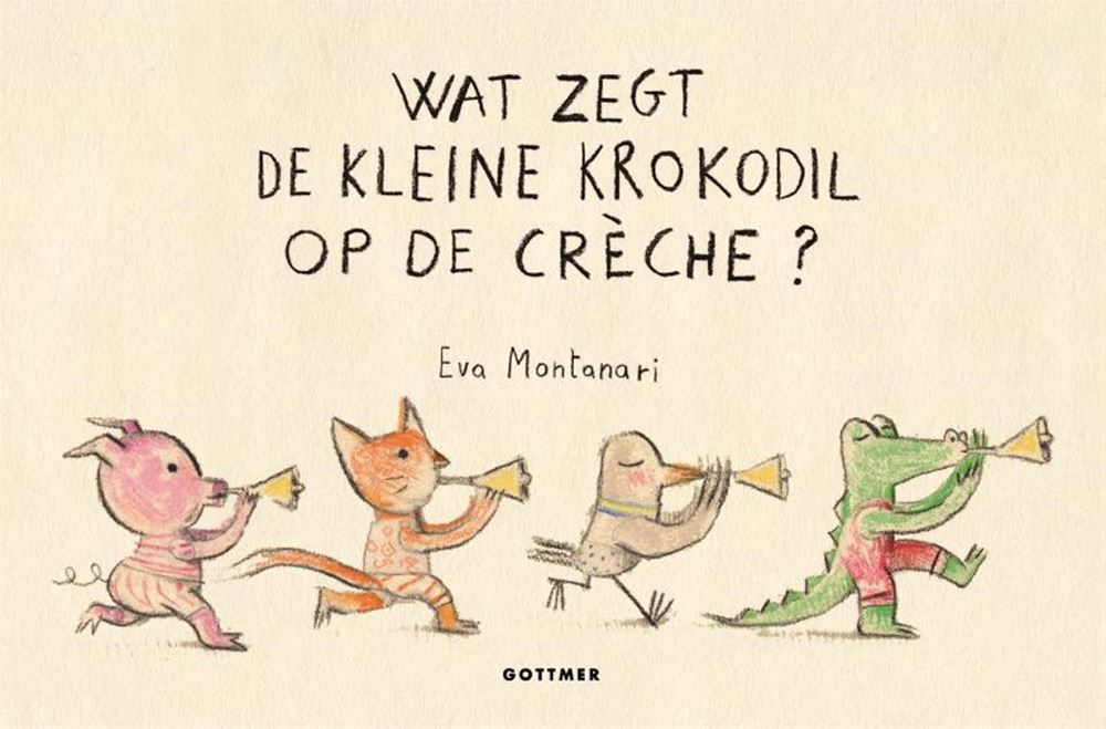 Gottmer uitgevers groep wat zegt de kleine krokodil op de créche