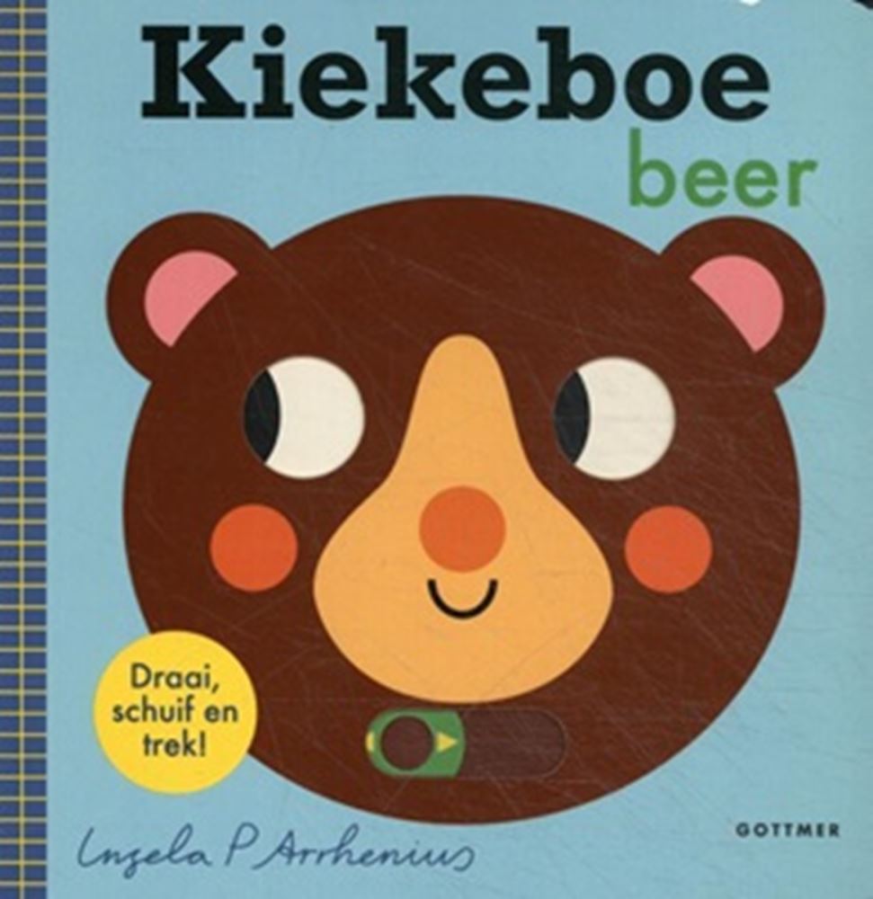Gottmer uitgevers groep schuifboekje: kiekeboe beer. 1+