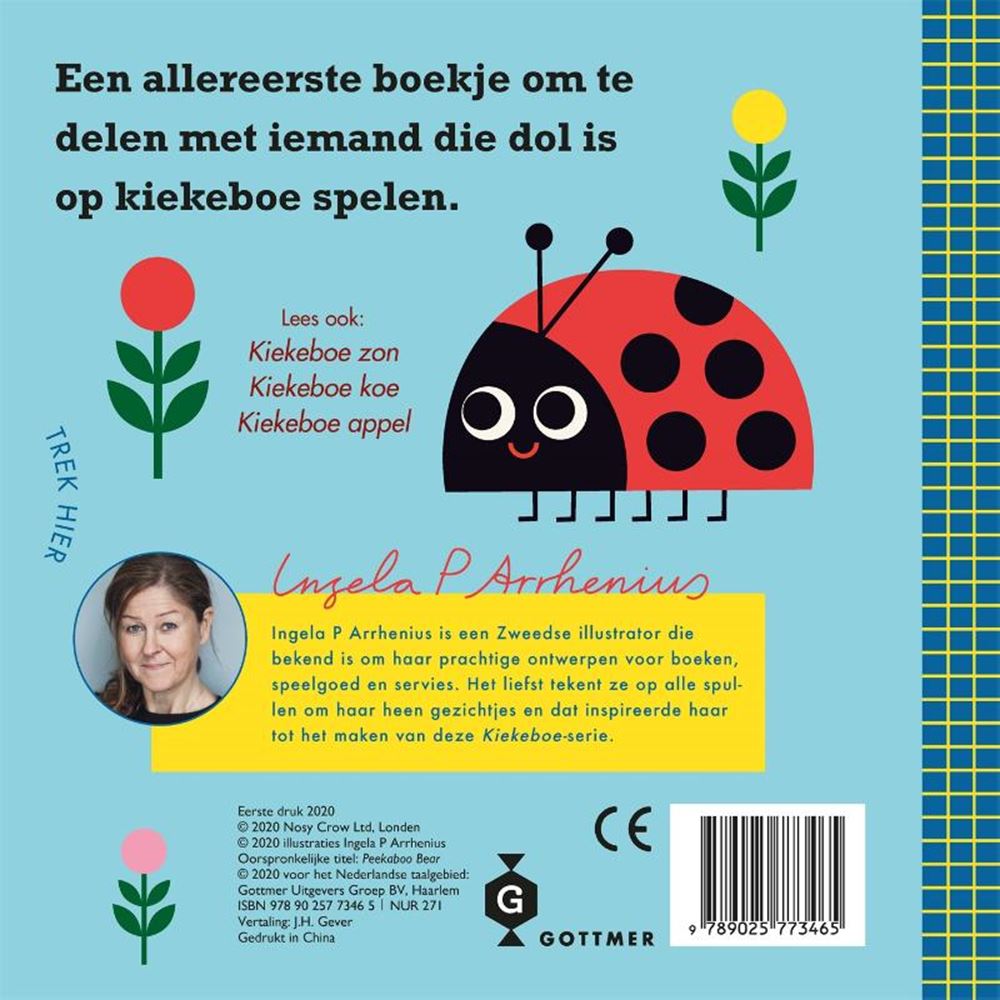 Gottmer uitgevers groep schuifboekje: kiekeboe beer. 1+