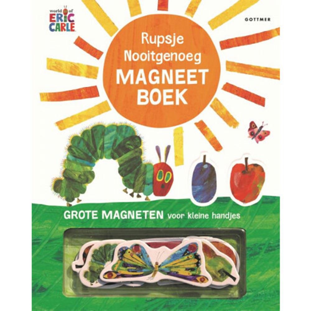 Gottmer uitgevers groep rupsje nooitgenoeg, magneetboek. 3+