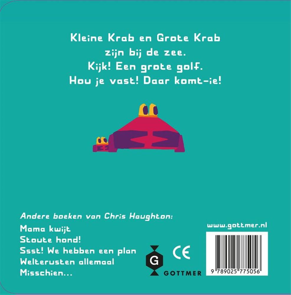 Gottmer uitgevers groep komt goed, kleine krab. karton. 2+