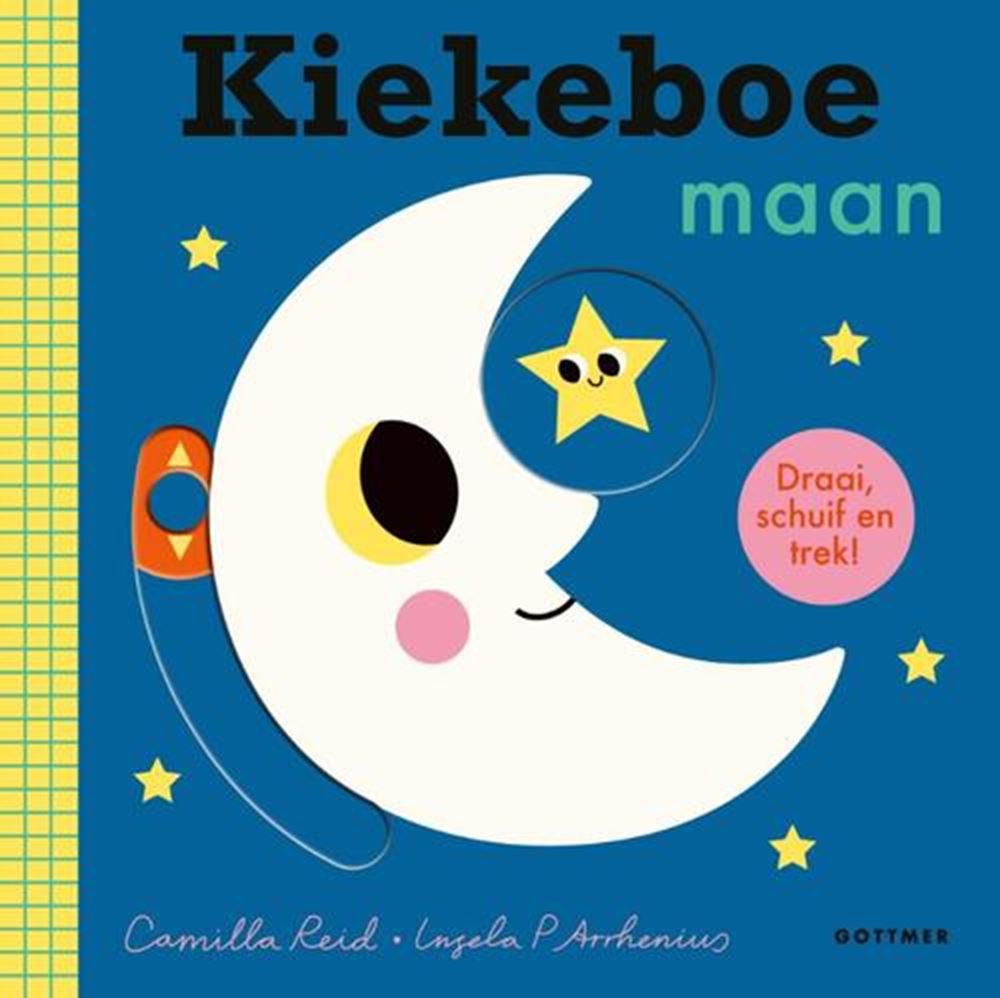 Gottmer uitgevers groep schuifboekje: kiekeboe maan. 1+