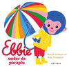 Ebbie onder de paraplu. 1+