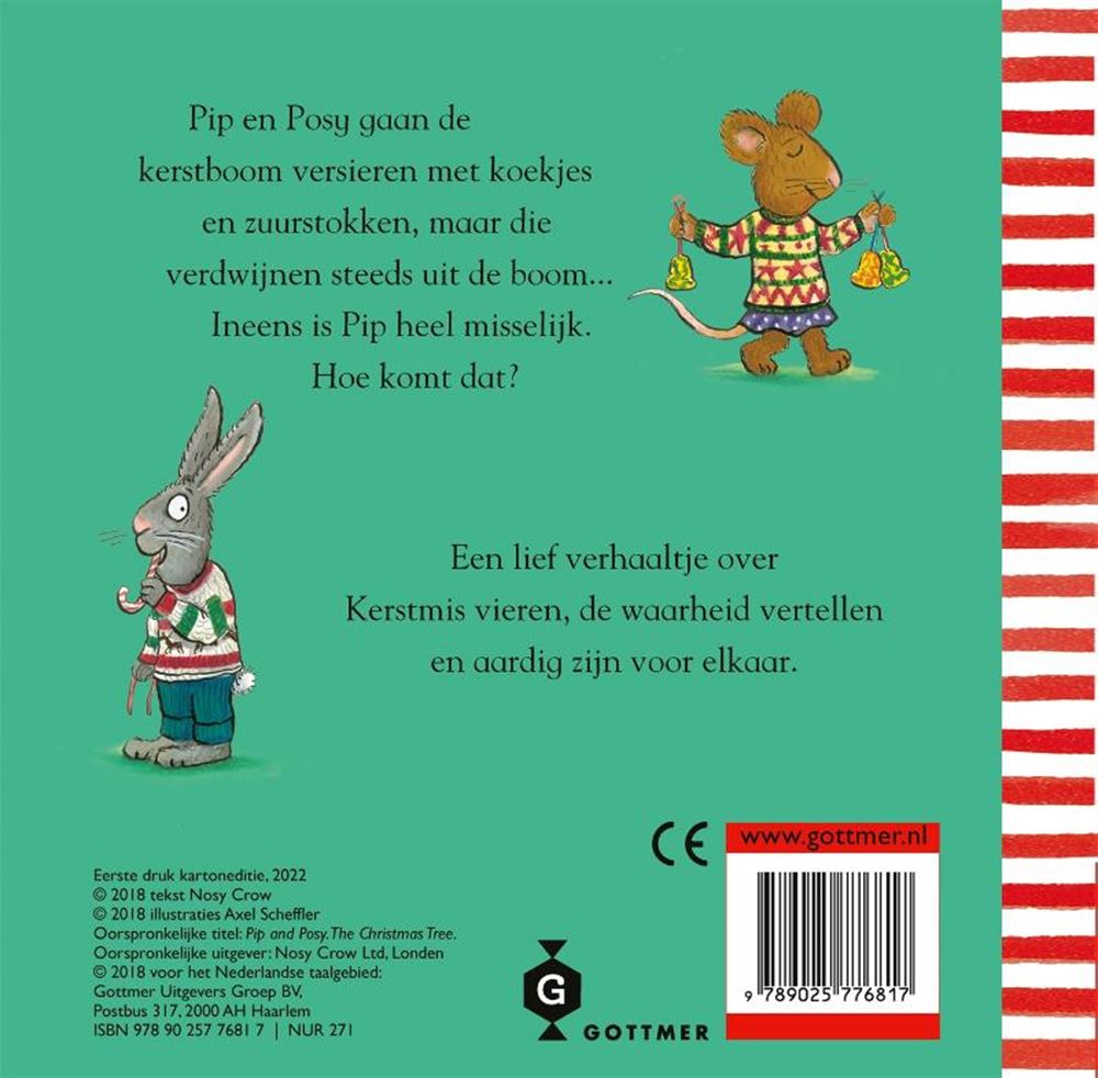 Gottmer uitgevers groep pip en posy en de kerstboom