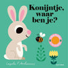 Konijntje, waar ben je (karton). 2+