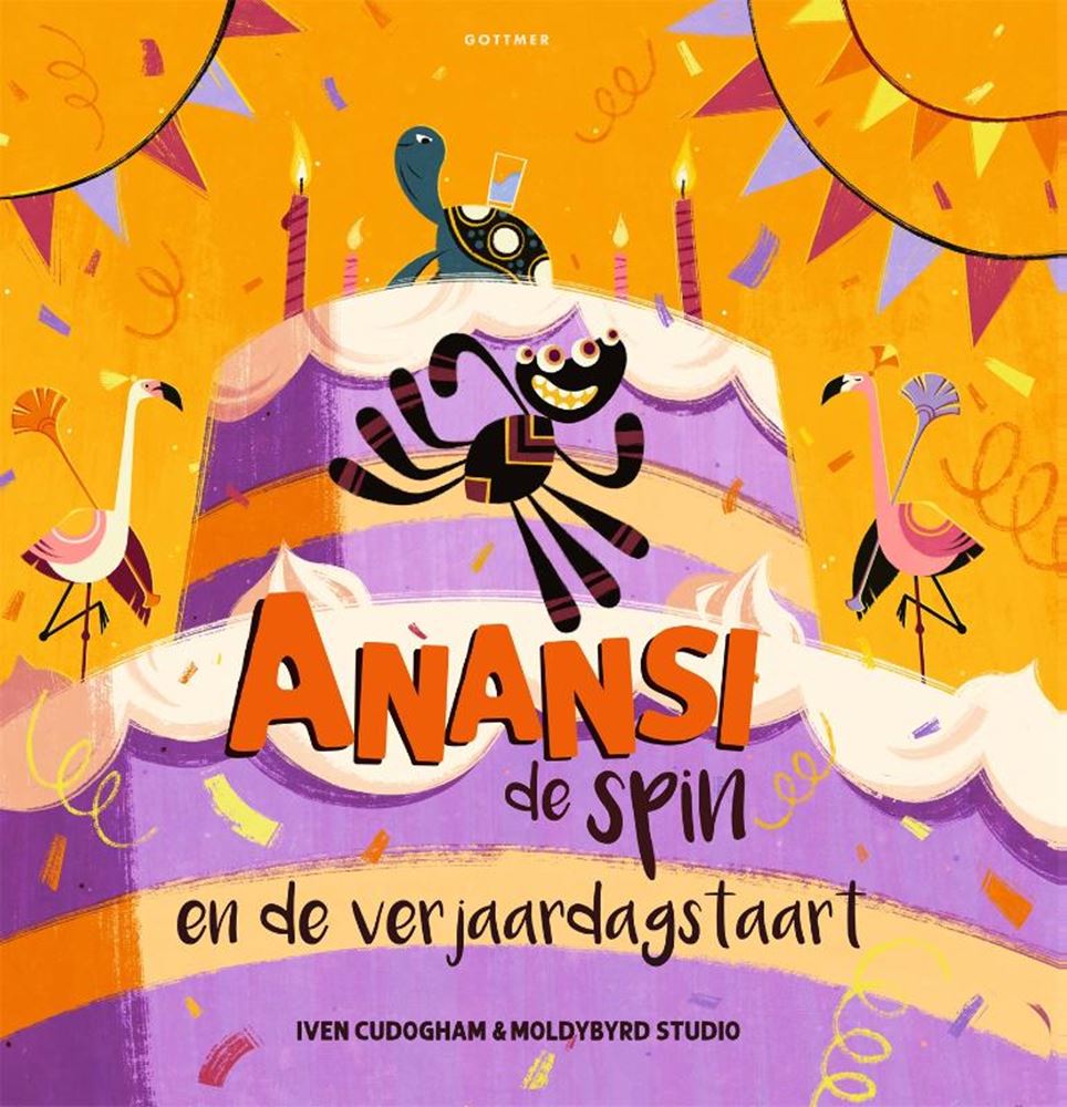 Gottmer uitgevers groep anansi de spin en de verjaardagstaart 3+