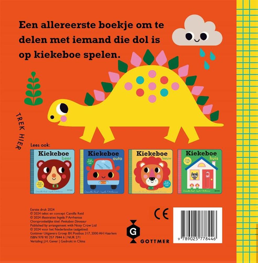 Gottmer uitgevers groep kiekeboe dinosaurus
