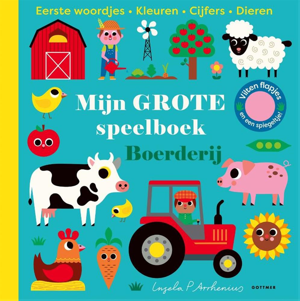 Gottmer uitgevers groep mijn grote speelboek boerderij. kartonbo