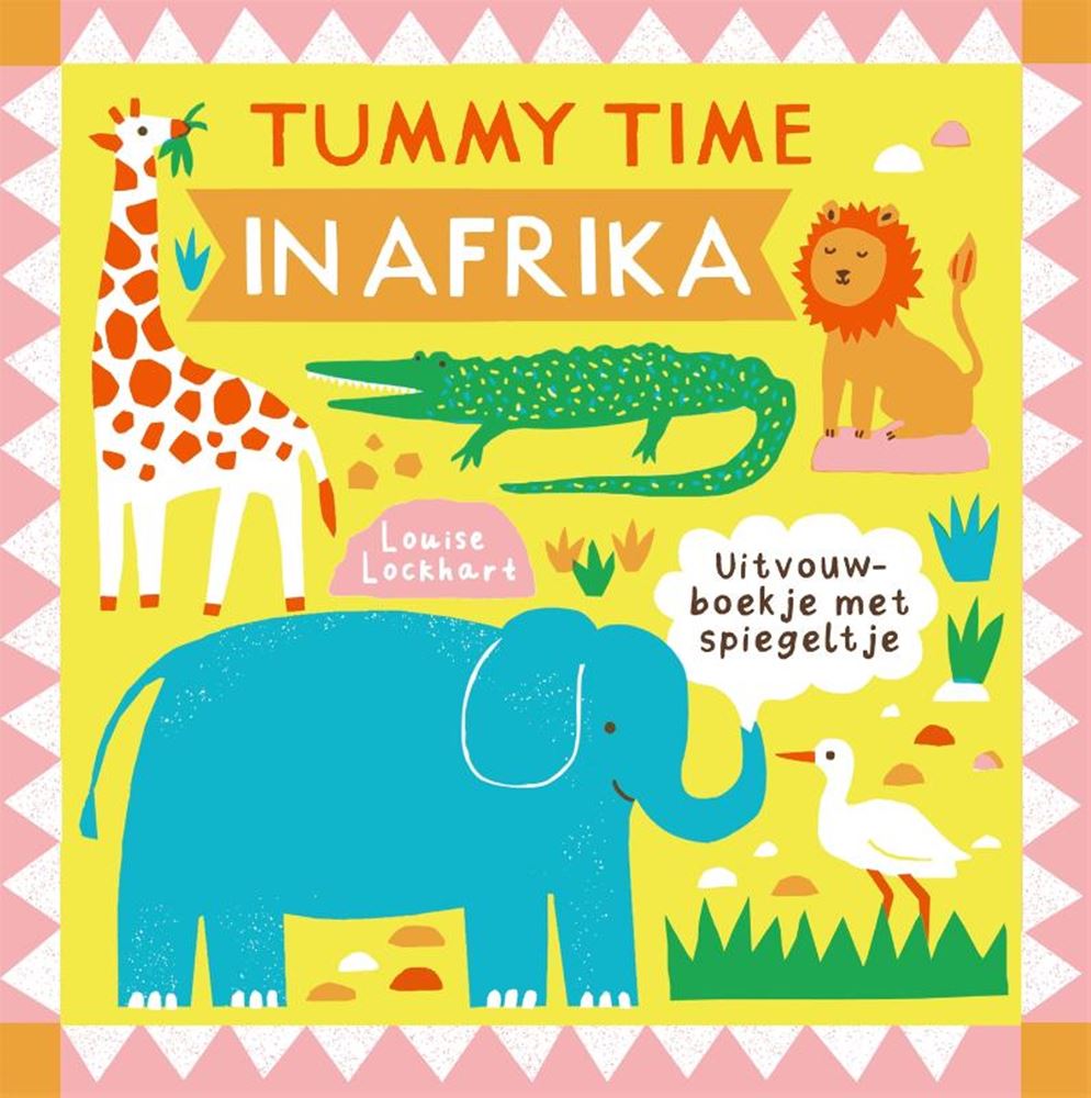 Tummy time in afrika. kartonboek. 1+