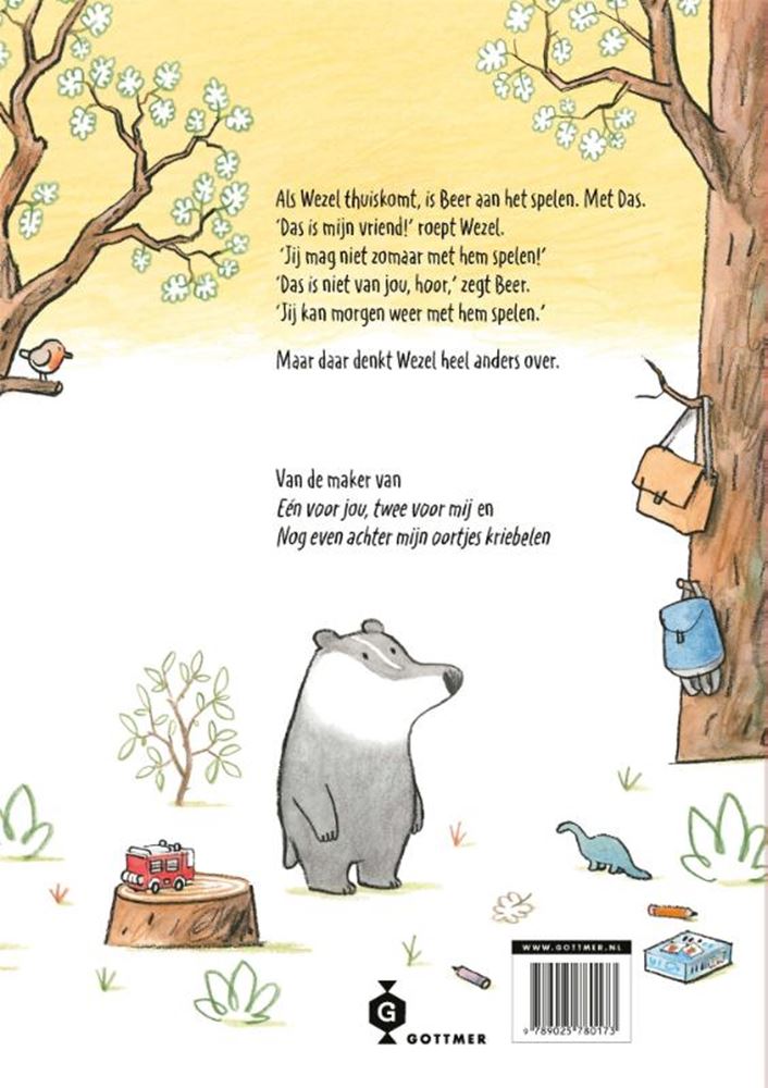Gottmer uitgevers groep morgen ben ik de baas. prentenboek. 3+