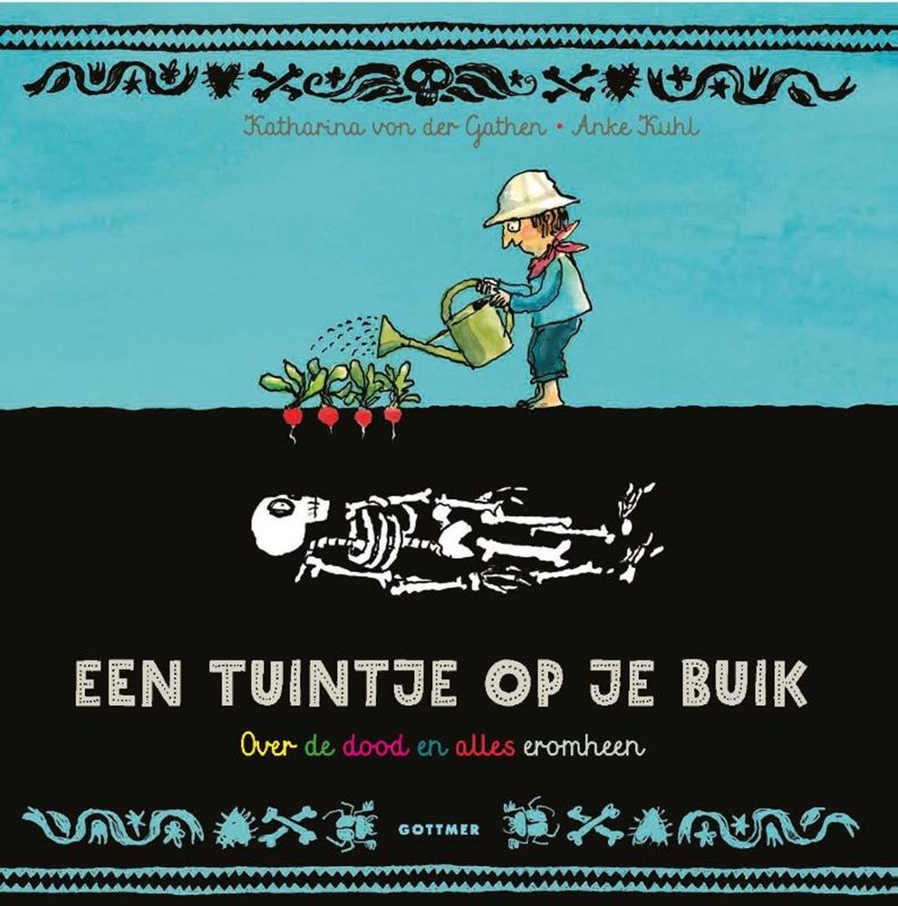 Een tuintje op je buik. zilveren penseel
