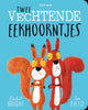 Kartonboek: twee vechtende eekhoorntjes