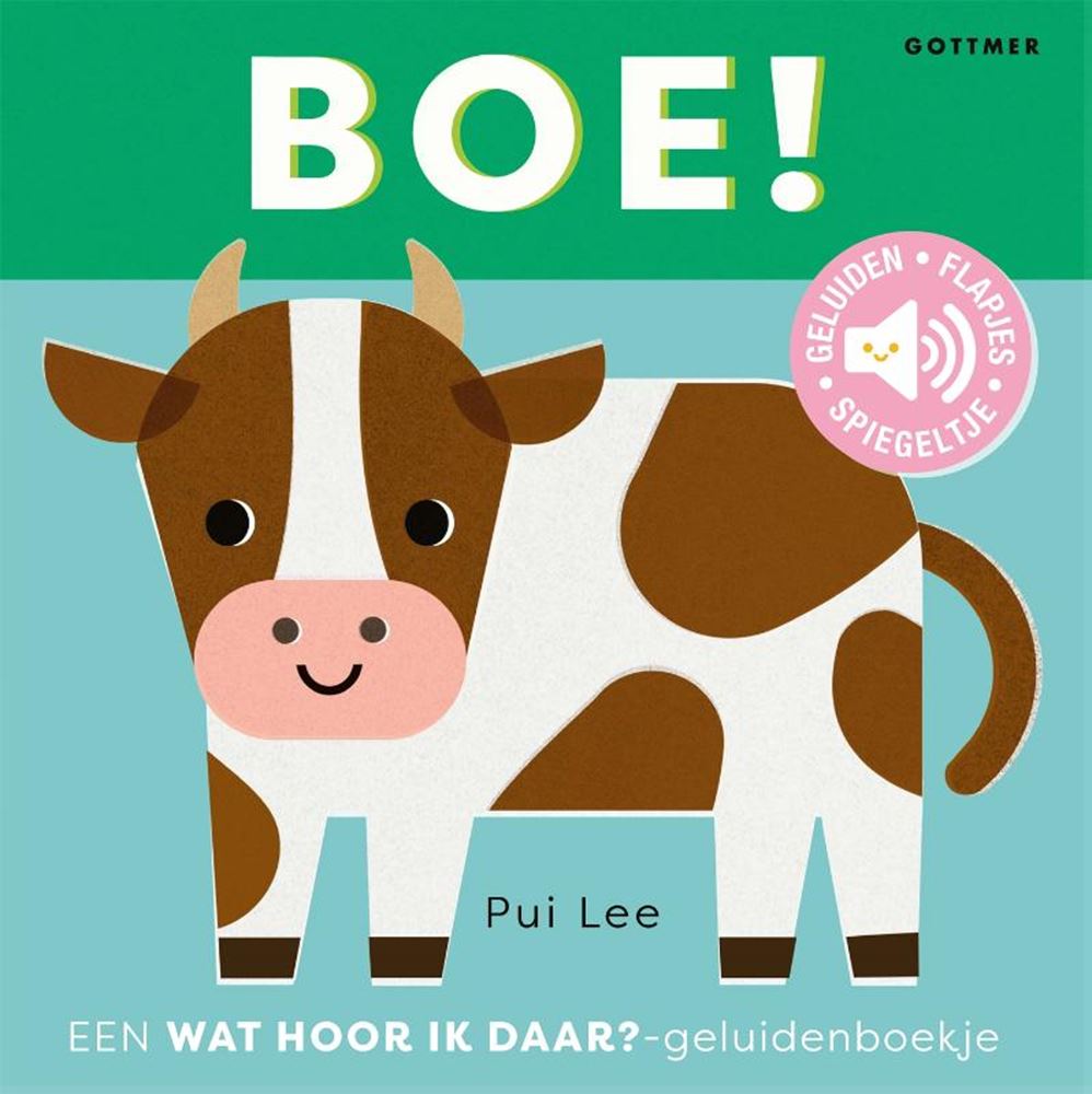 Gottmer uitgevers groep geluidenboek: boe! 1+