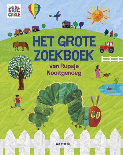 Gottmer uitgevers groep het grote zoekboek van rupsje nooitgenoeg