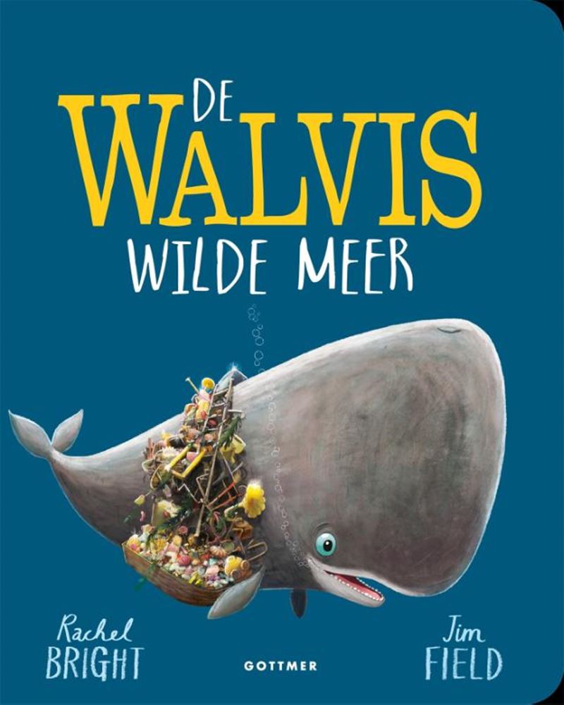 Kartonboek: de walvis wilde meer 3+