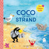 Coco op het strand. kartonboek. 1+