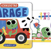 Garage. kikkerstad kartonboek. 2+