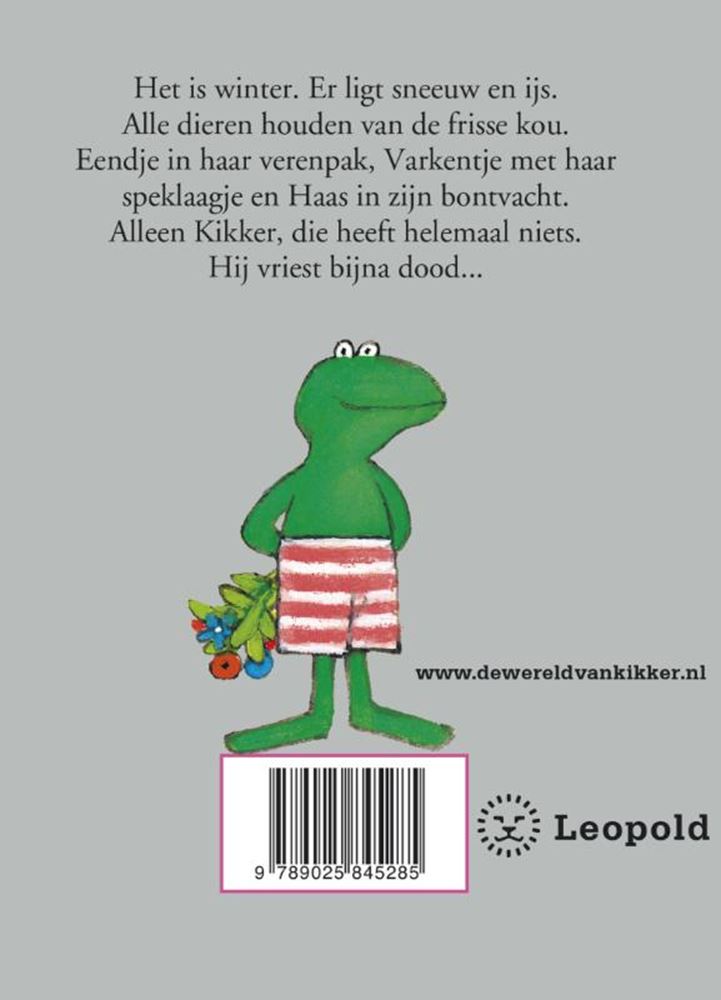 Centraal boekhuis kikker in de kou mini editie