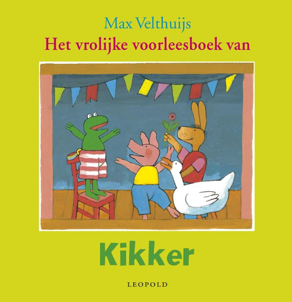Wpg uitgevers vrolijke voorleesboek van kikker