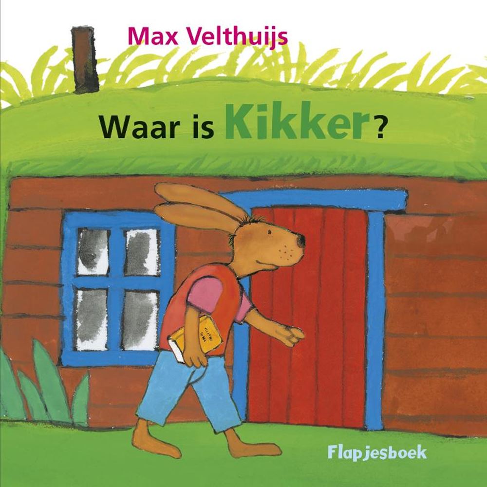 Waar is kikker (karton met flapjes). 4+