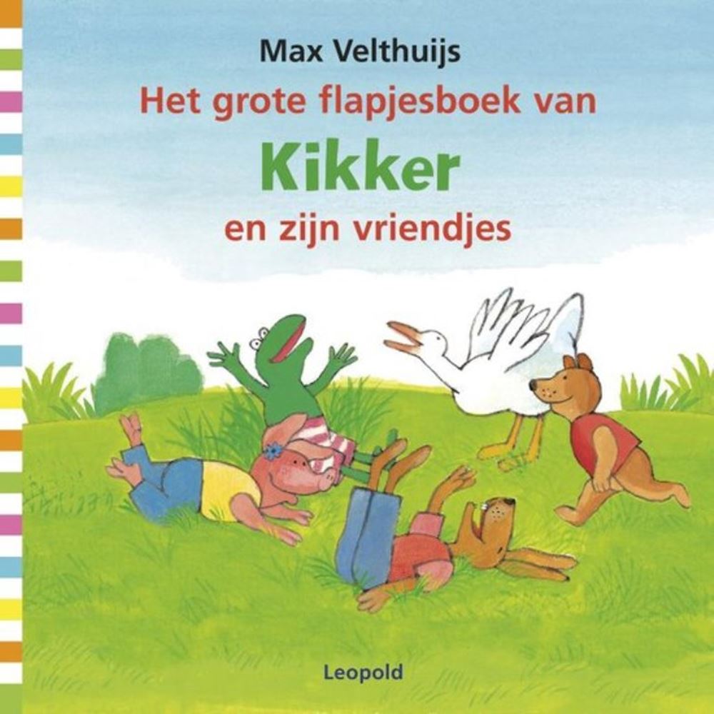 Wpg uitgevers het grote flapjesboek van kikker. 2+