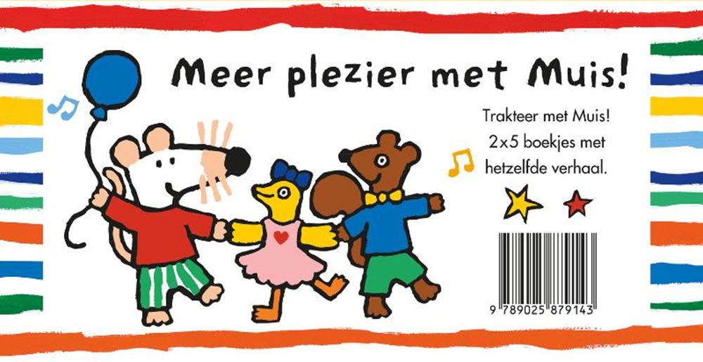Wpg uitgevers muis uitdeelboekjes, (10 st)