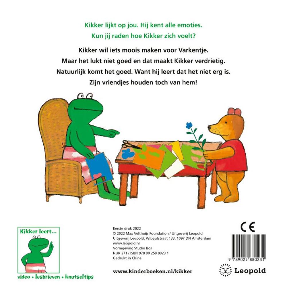 Hoe voel je je, kikker? 3+