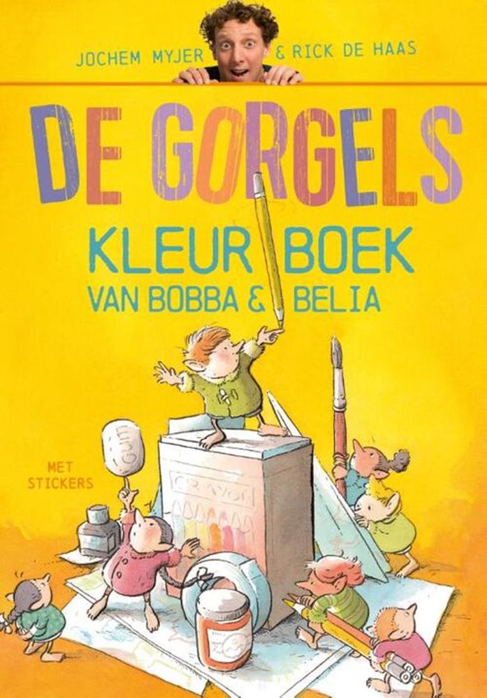 De gorgels gorgels - kleurboek van bobba belia
