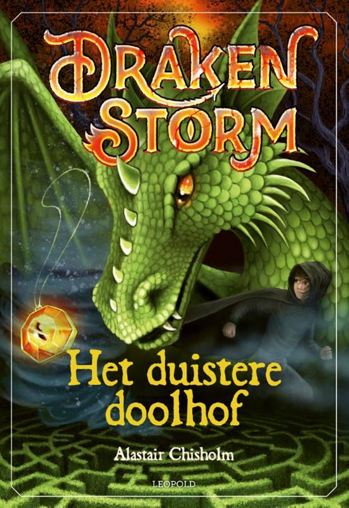 Drakenstorm, het duistere doolhof. 8+