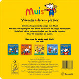 Kartonboek: muis houdt van de jungle 2+ - afbeelding 2