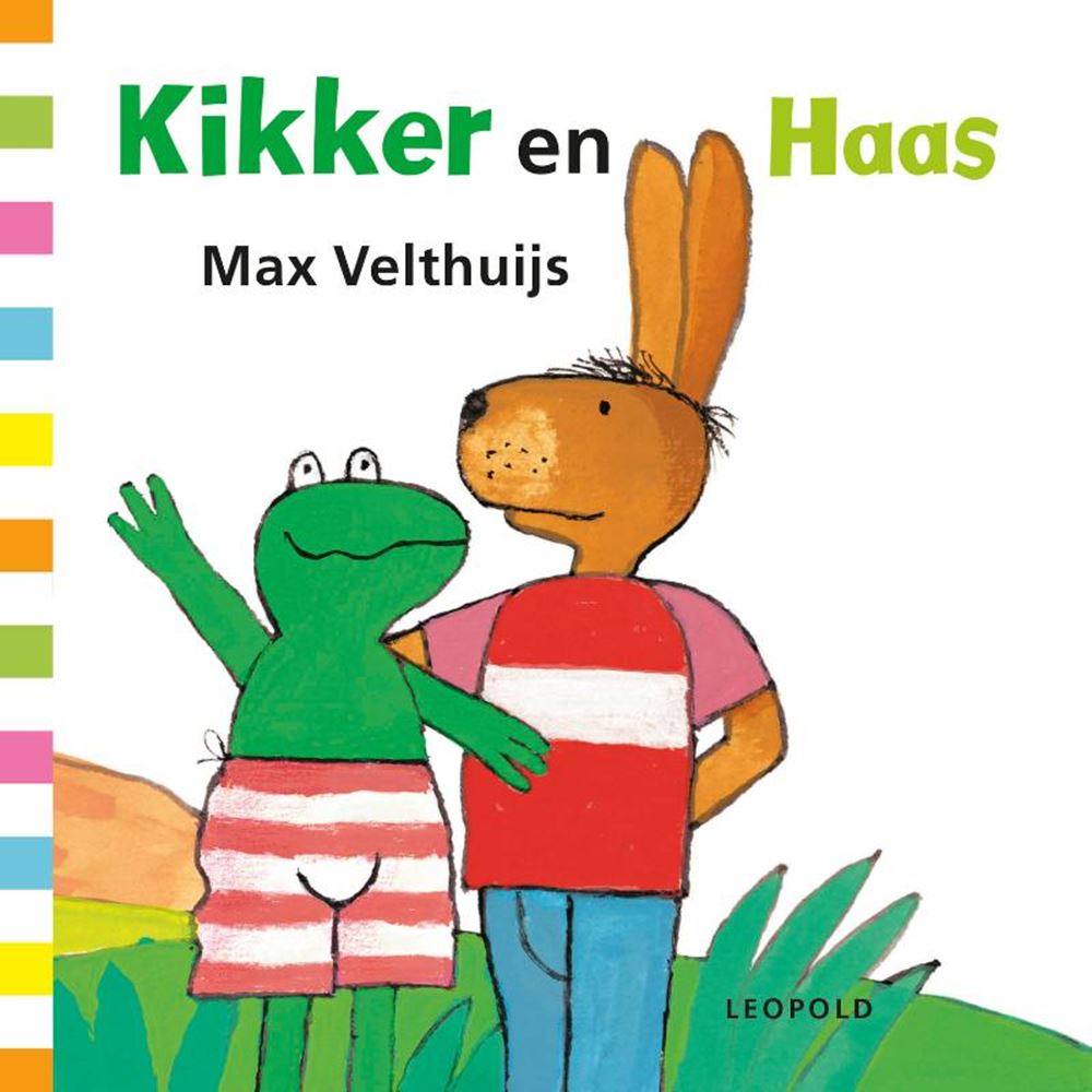 Kikker en haas. kartonboek. 0+